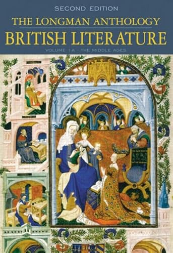 9780321106674: The Longman Anthology of British Literature: The Middle Ages: 1A