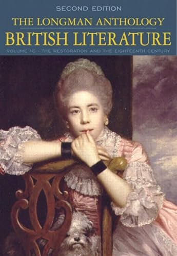 Beispielbild fr The Longman Anthology of British Literature, Volume 1C: The Restoration and the 18th Century zum Verkauf von Wonder Book