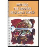 9780321107541: Writing the Modern Research Paper
