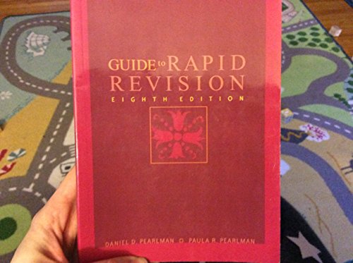 Beispielbild fr Guide to Rapid Revision (8th Edition) zum Verkauf von SecondSale