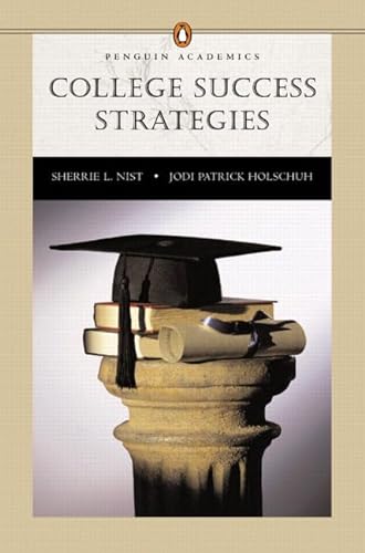 Beispielbild fr College Success Strategies (Penguin Academic Series) zum Verkauf von BookHolders