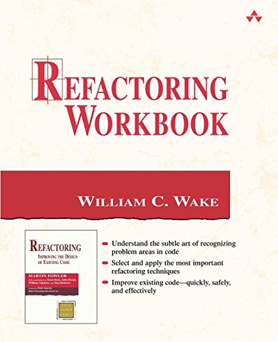 Beispielbild fr Refactoring Workbook zum Verkauf von SecondSale