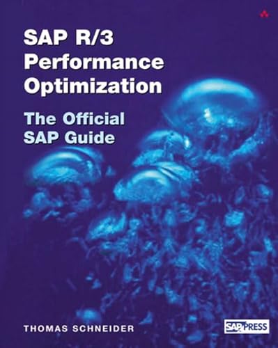 9780321112354: Sap R 3 Performance Optimization