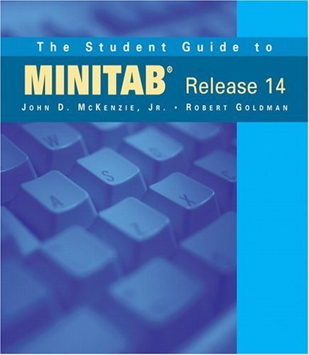 Imagen de archivo de The Student Guide to MINITAB Release 14 a la venta por BookHolders