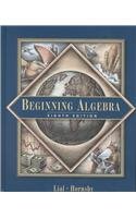 Beginning Algebra (9780321113283) by Lial, Margaret L.