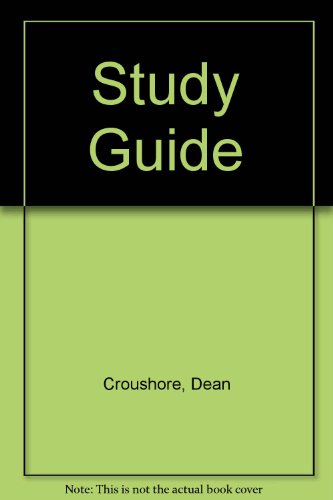 Study Guide (9780321115256) by Croushore, Dean; Trimarchi, Angela E.