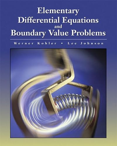 Imagen de archivo de Elementary Differential Equations With Boundary Value Problems a la venta por HPB-Red