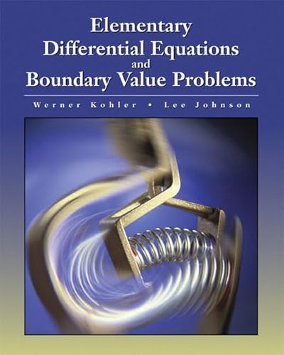 9780321121646: Elementary Differential Equations With Boundary Value Problems