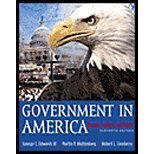 Beispielbild fr Government in America : People, Politics and Policy zum Verkauf von Better World Books