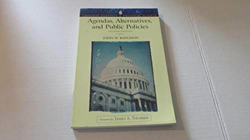 Beispielbild fr Agendas, Alternatives, and Public Policies, 2nd Edition (Longman Classics in Political Science) zum Verkauf von BooksRun