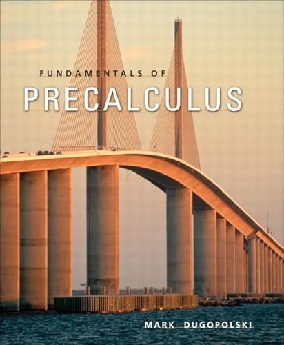 Imagen de archivo de Fundamentals of Precalculus a la venta por SecondSale