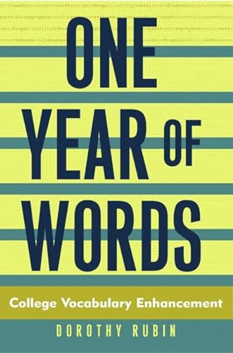 Stock image for One Year of Words: College Vocabulary Enhancement for sale by ThriftBooks-Atlanta