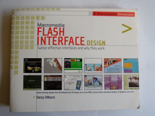 Macromedia Flash Interface Design: A Macromedia Showcase (9780321123992) by DiNucci, Darcy