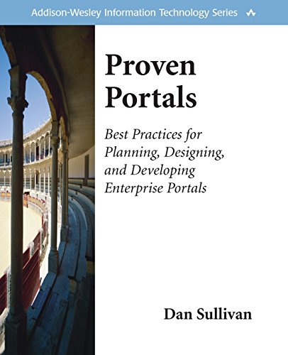 Stock image for Proven Portals: Best Practices for Planning, Designing, and Developing Enterprise Portals: Best Practices for Planning, Designing, and Developing Enterprise Portals for sale by SecondSale