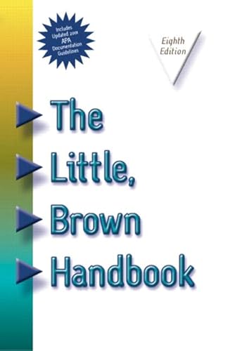 The Little Brown Handbook, APA Update with CD (8th Edition) (9780321125545) by Fowler, H. Ramsey; Aaron, Jane