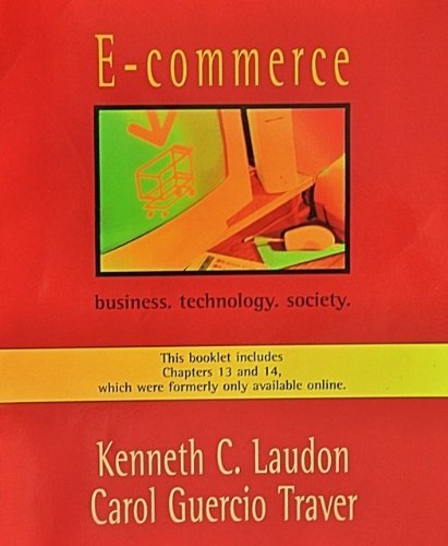 Beispielbild fr E-Commerce: Business Technology Society zum Verkauf von AwesomeBooks