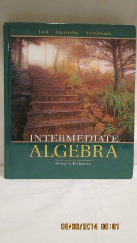 Stock image for Intermediate Algebra for sale by ThriftBooks-Atlanta