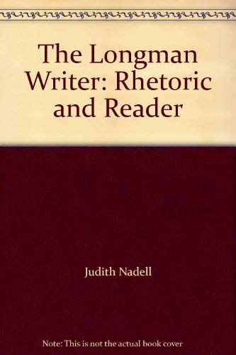 Imagen de archivo de The Longman Writer: Rhetoric and Reader a la venta por HPB-Red