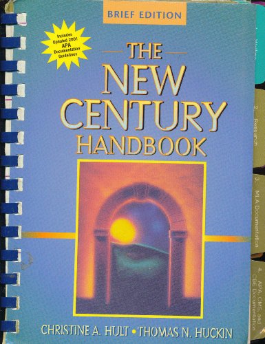 Stock image for The New Century Handbook, APA Update (Brief Edition) for sale by HPB-Red