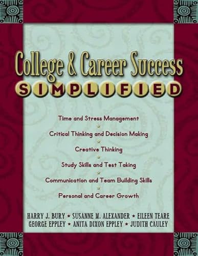 Stock image for College and Career Success Simplified for sale by Idaho Youth Ranch Books