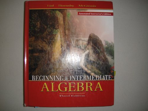 Immagine dell'editore per Beginning and Intermediate Algebra venduto da ThriftBooks-Dallas