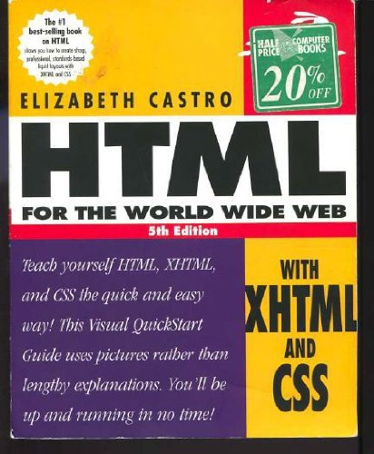 Stock image for HTML for the World Wide Web with XHTML and CSS, Fifth Edition for sale by Infinity Books Japan