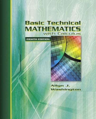 Imagen de archivo de Basic Technical Mathematics with Calculus a la venta por Better World Books