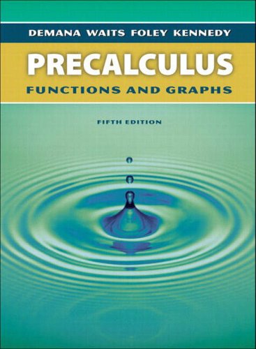 Stock image for Precalculus: Functions and Graphs, Fifth Edition for sale by HPB-Red
