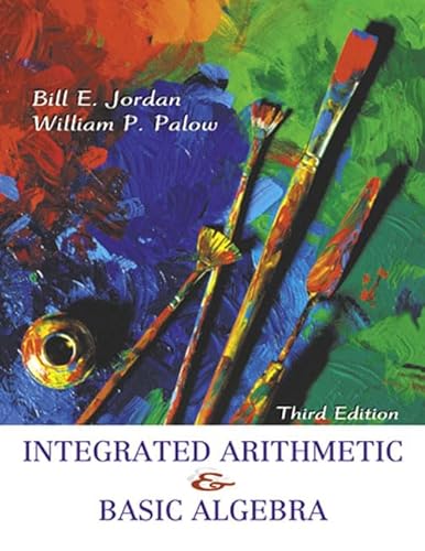 Beispielbild fr Integrated Arithmetic and Basic Algebra zum Verkauf von Better World Books