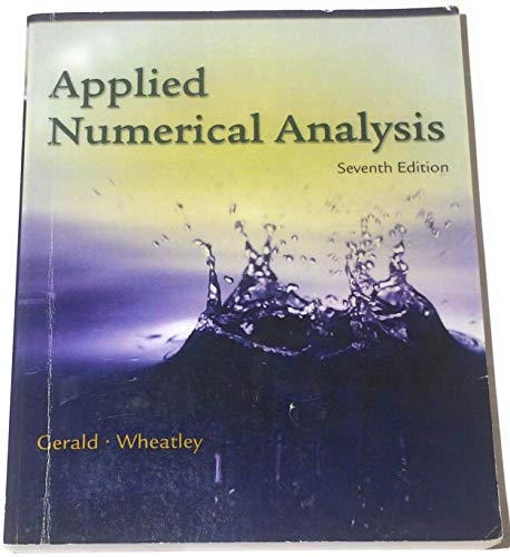 Stock image for Applied Numerical Analysis for sale by SecondSale