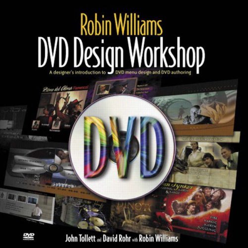 Beispielbild fr Robin Williams DVD Design Workshop zum Verkauf von AwesomeBooks