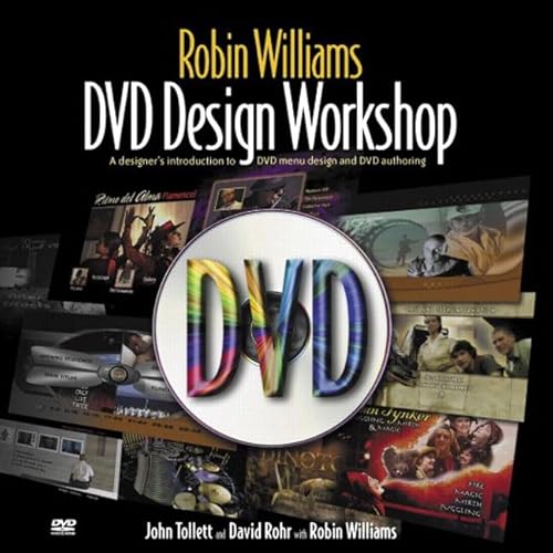 Imagen de archivo de Robin Williams DVD Design Workshop [With DVD] a la venta por ThriftBooks-Dallas