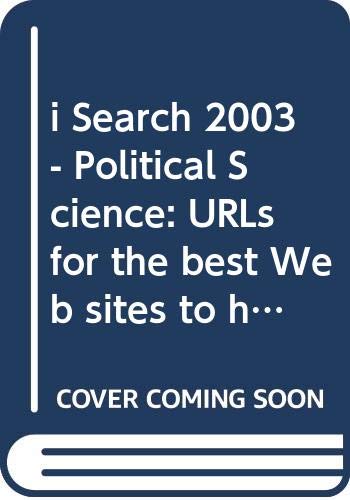 Imagen de archivo de I Search 2003-Political Science a la venta por Books Puddle