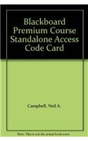 Blackboard Premium Course Standalone Access Code Card (9780321144270) by Campbell, Neil A.; Reece, Jane B.; Mitchell, Lawrence G.; Taylor, Martha R.