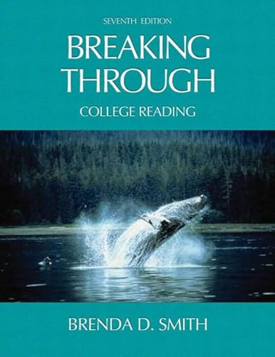 9780321146014: Breaking Through: College Reading (book alone)