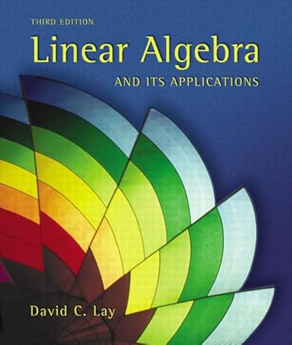 9780321149923: Linear Algebra and Its Applications (International Edition)