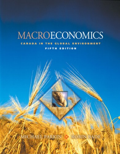 Stock image for Macroeconomics : Canada in the Global Environment for sale by Better World Books