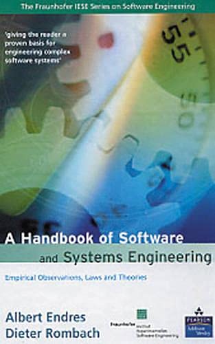 Beispielbild fr A Handbook of Software and Systems Engineering: Empirical Observations, Laws and Theories zum Verkauf von Dream Books Co.