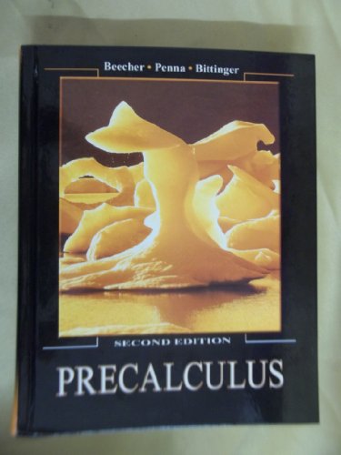 

Precalculus (2nd Edition)
