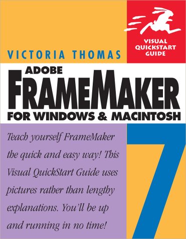 Beispielbild fr FrameMaker 7 for Macintosh and Windows zum Verkauf von Better World Books