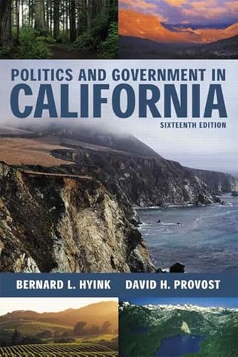 9780321159823: Politics and Government in California, 16th Edition