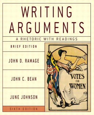 9780321163417: Writing Arguments: A Rhetoric with Readings, Brief Edition