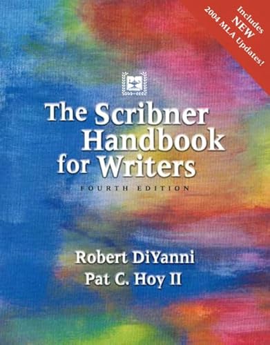 Stock image for The Scribner Handbook for Writers for sale by ThriftBooks-Dallas