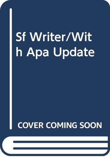 Sf Writer/With Apa Update (9780321164186) by Ruszkiewicz, John; Hairston, Maxine; Seward, Daniel E.