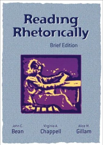 Stock image for Reading Rhetorically for sale by ThriftBooks-Dallas