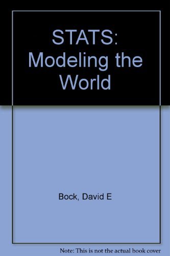 Stock image for STATS: Modeling the World for sale by ThriftBooks-Dallas