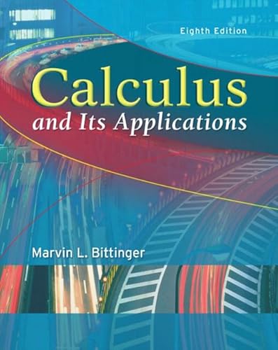 Imagen de archivo de Calculus and Its Applications a la venta por Better World Books