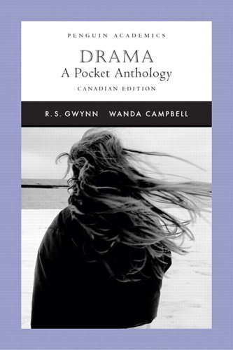 Imagen de archivo de Drama: A Pocket Anthology, Canadian Edition a la venta por Werdz Quality Used Books