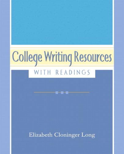 9780321172235: College Resources with Readings