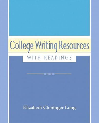 Stock image for College Resources with Readings for sale by HPB-Red